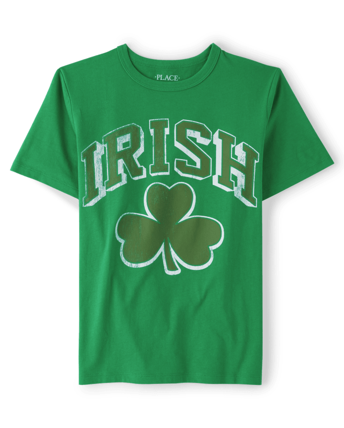 Boys Matching Family Shamrock Graphic Tee