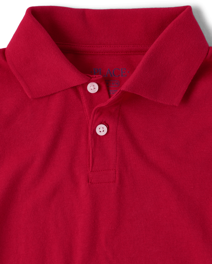 Boys Uniform Soft Jersey Polo