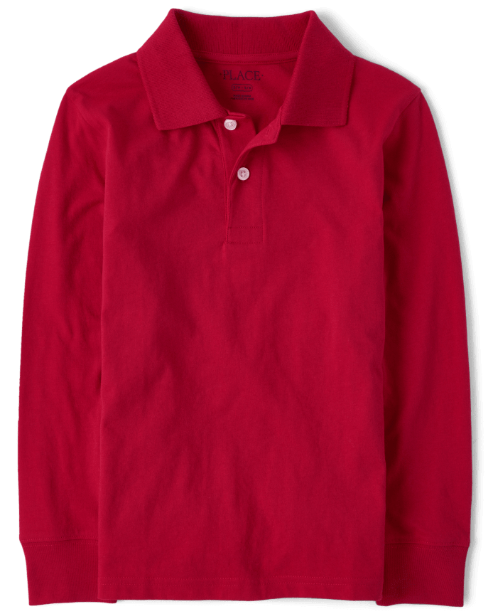 Boys Uniform Soft Jersey Polo