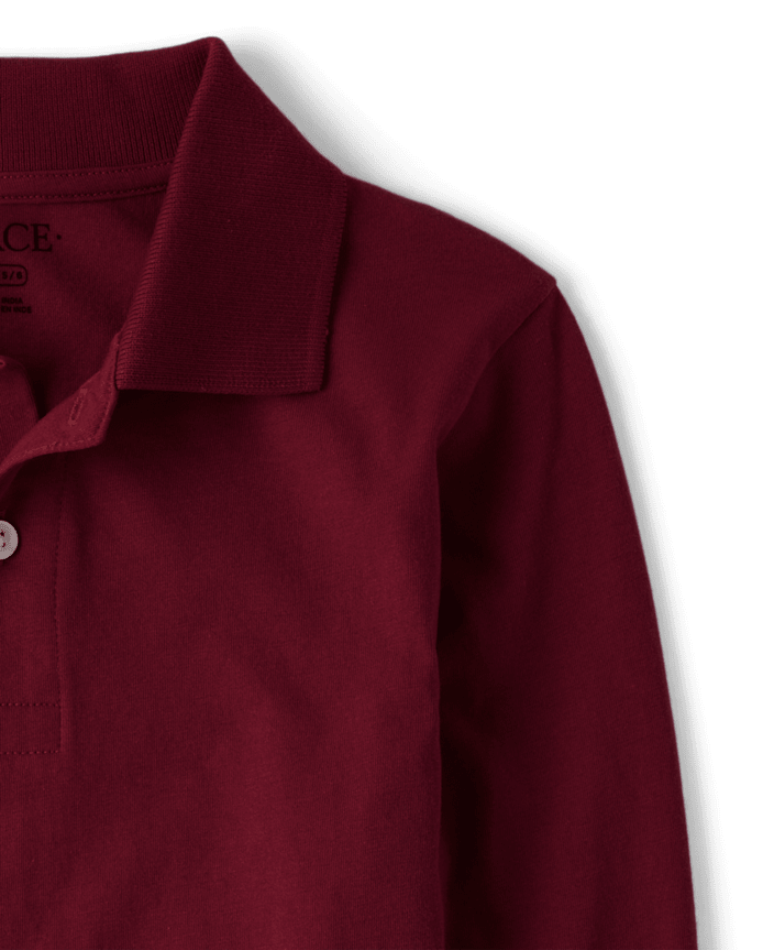 Boys Uniform Soft Jersey Polo