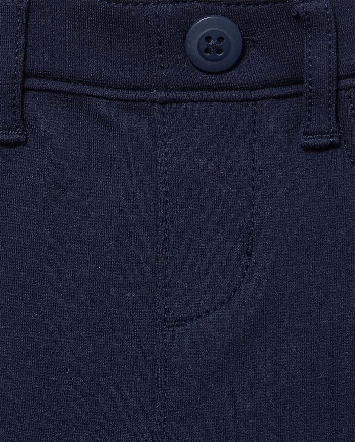 Girls Uniform Ponte Knit Pull On Jeggings