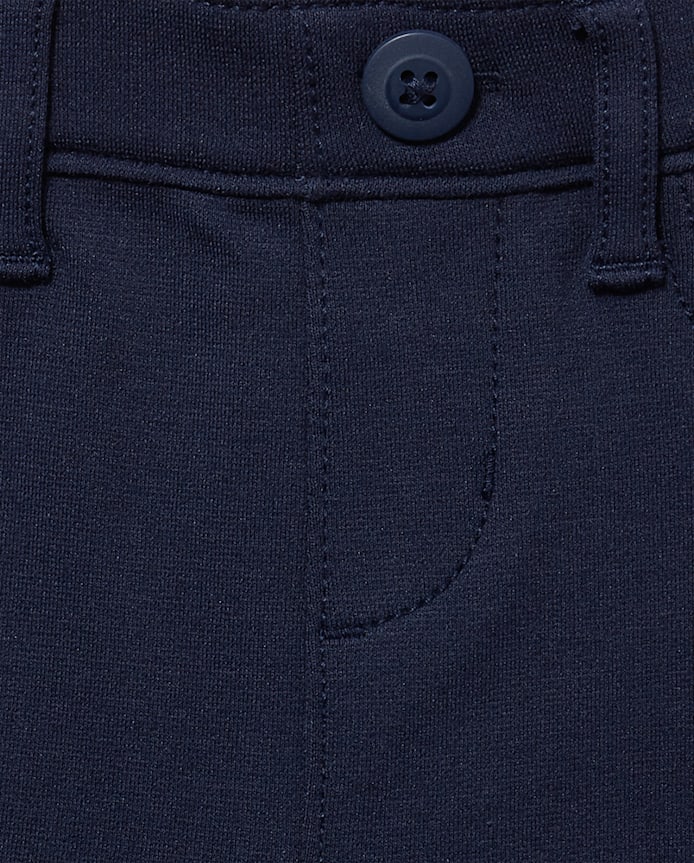 Girls Uniform Ponte Knit Pull On Jeggings