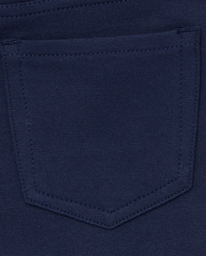 Girls Uniform Ponte Knit Pull On Jeggings