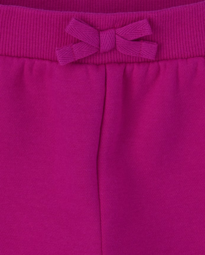 Pantalon de jogging en molleton pour petites filles