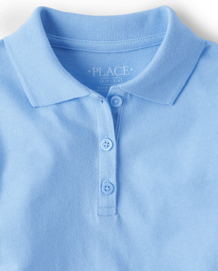 Girls Uniform Soft Jersey Polo