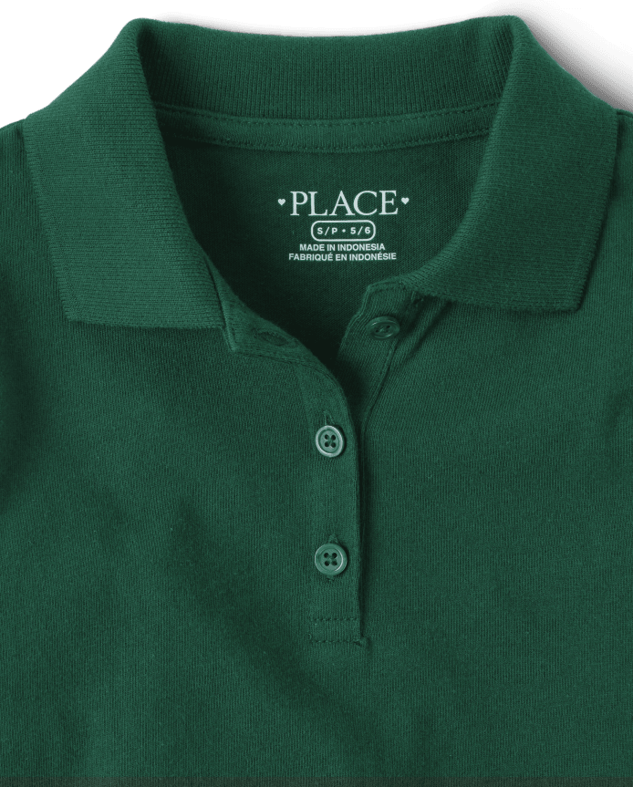 Girls Uniform Soft Jersey Polo