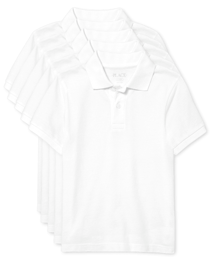 Kids Uniform Soft Pique Polo -Pack