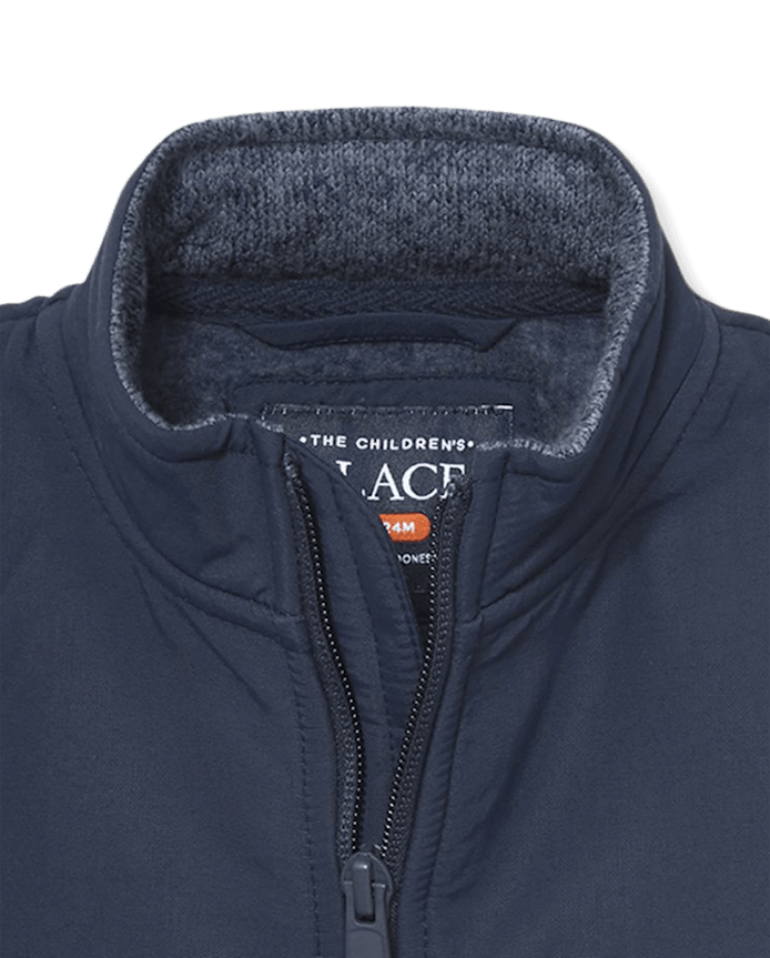 Baby And Toddler Boys Sweater Fleece Trail Jacket