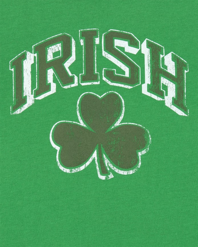 Baby And Toddler Boys Matching Family Shamrock Graphic Tee