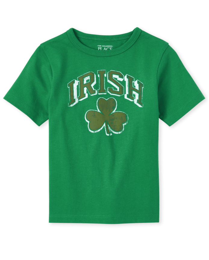 Baby And Toddler Boys Matching Family Shamrock Graphic Tee