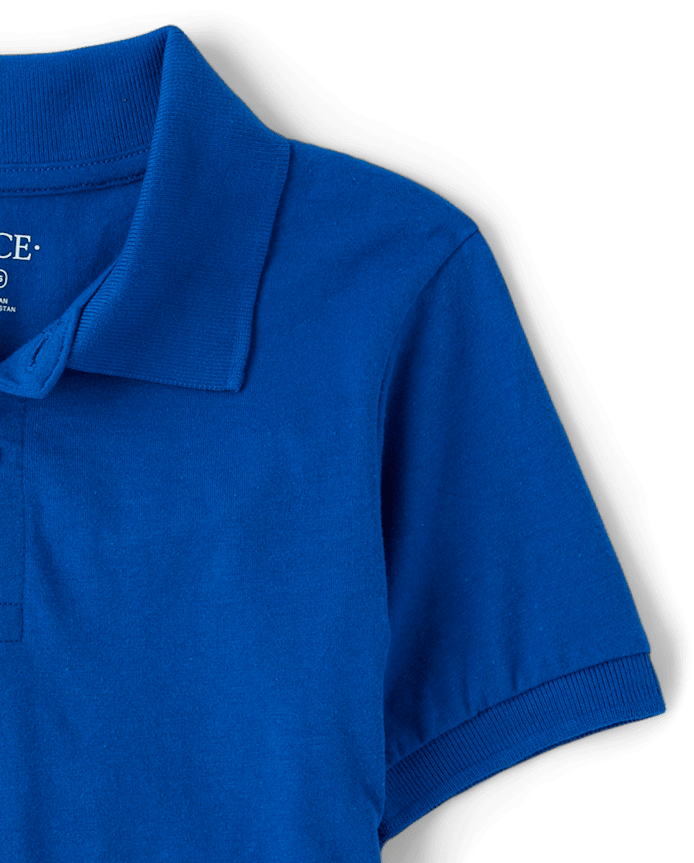 Boys Uniform Soft Jersey Polo
