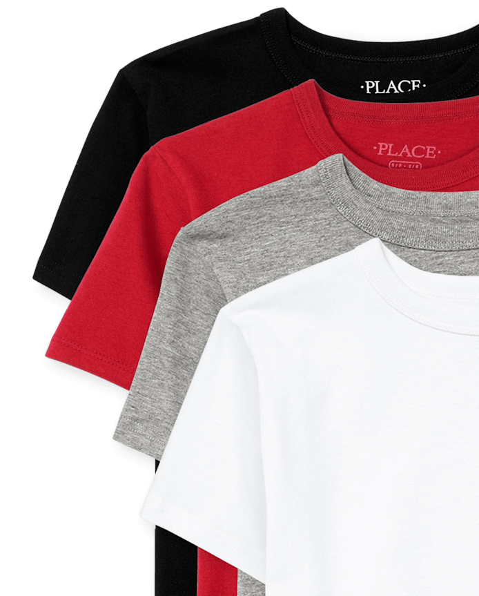 Boys Tee Shirt 4-Pack
