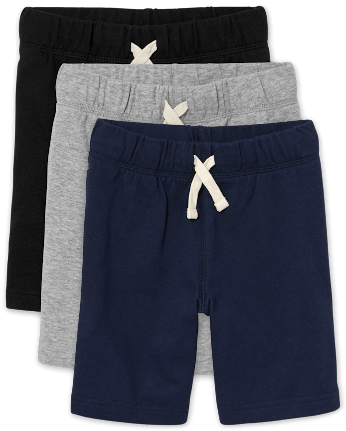 Kids French Terry Shorts 3-Pack