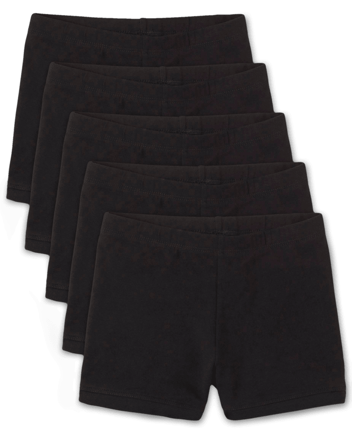 Girls Cartwheel Shorts 5-Pack