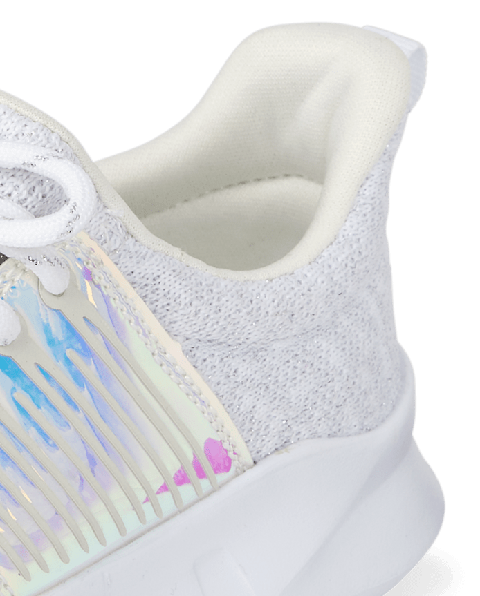Girls Holographic Running Sneakers