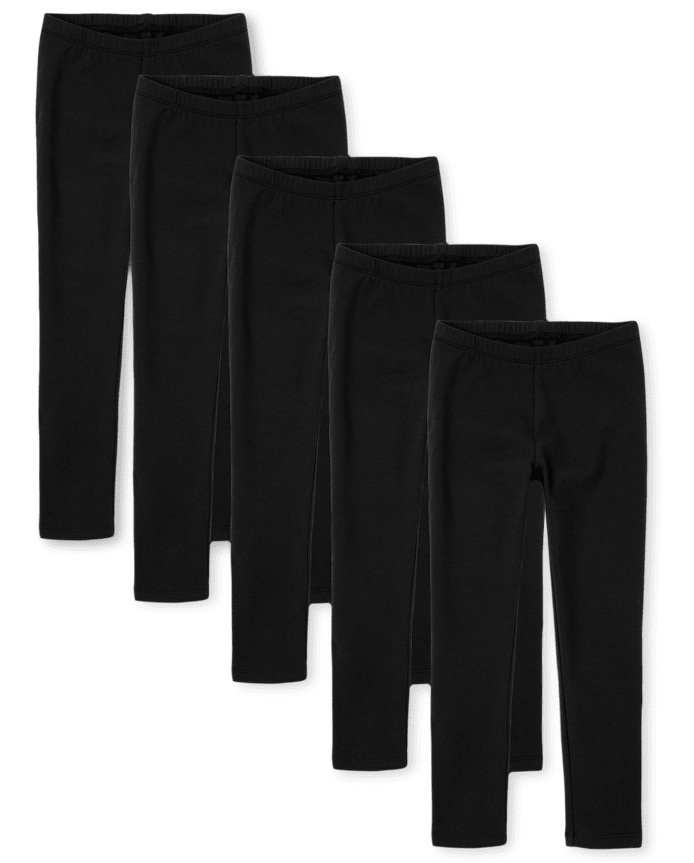 Girls Leggings 5-Pack