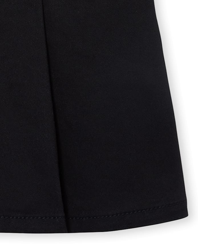 Girls Uniform Stretch Button Skort