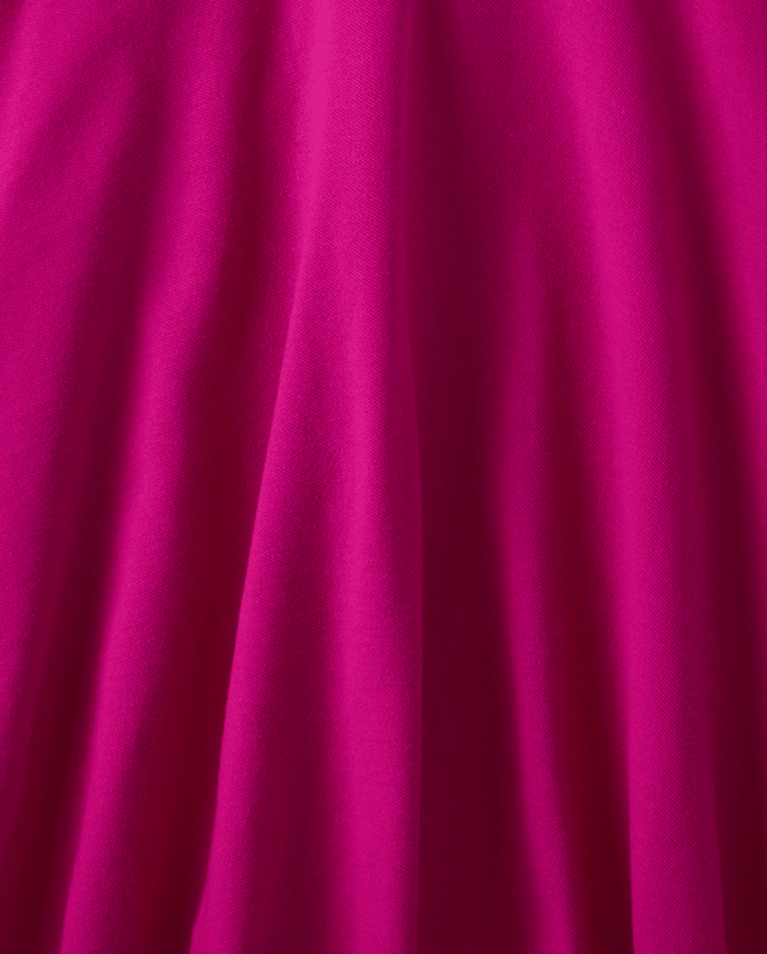 Girls Uniform Ruffle Soft Pique Polo Dress