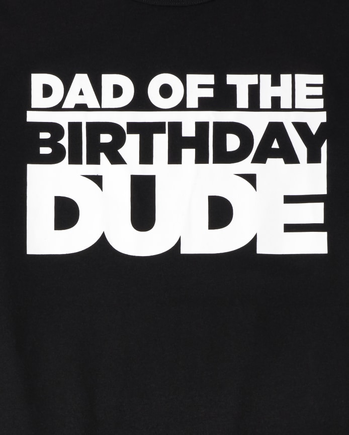 Mens Matching Family Birthday Graphic Tee