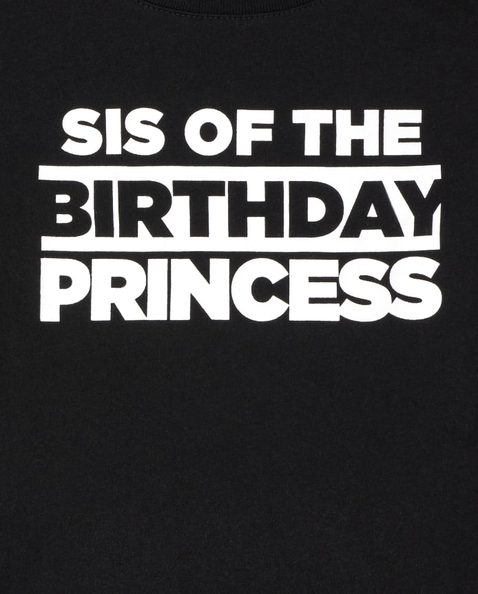 T-shirt graphique assorti pour anniversaire de famille bébé et toute-petite fille