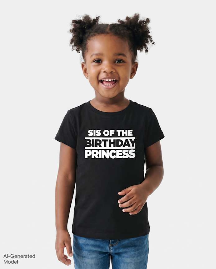 Baby And Toddler Girls Matching Family Birthday Graphic Tee