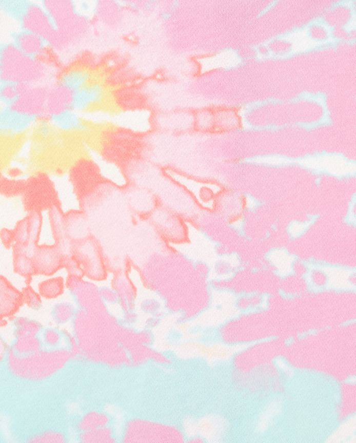 Toddler Girls Unicorn Tie Dye Outfit Set