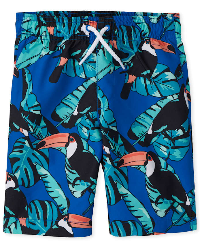 Boys Toucan Swim Trunks