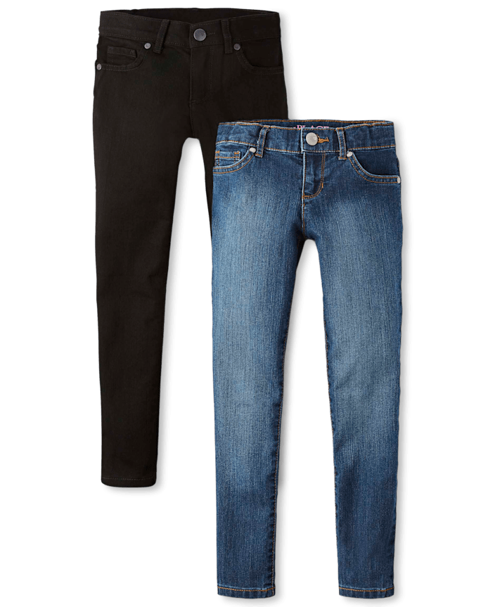 Girls Super Skinny Jeans 2-Pack