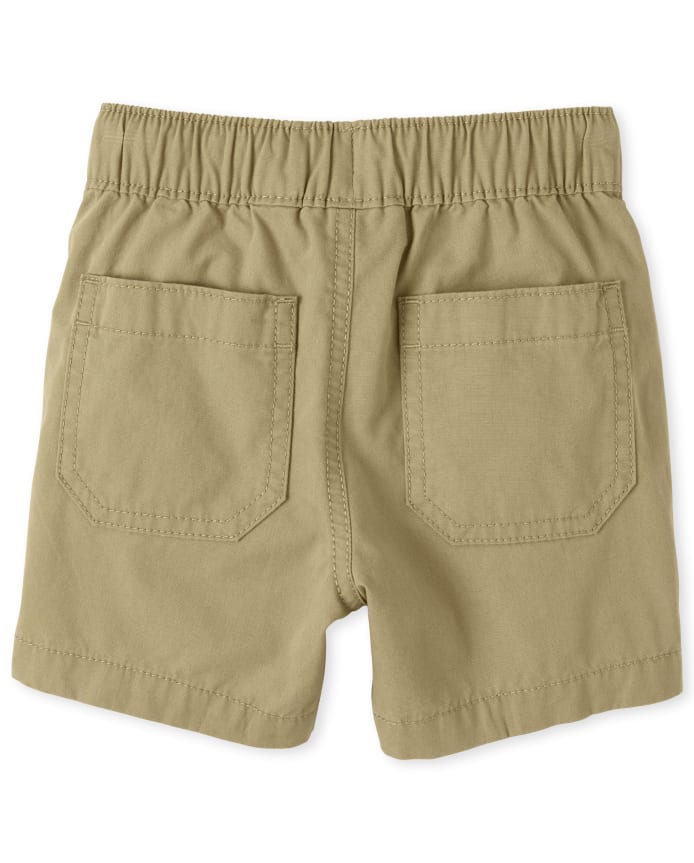 Baby And Toddler Boys Pull On Jogger Shorts 3-Pack