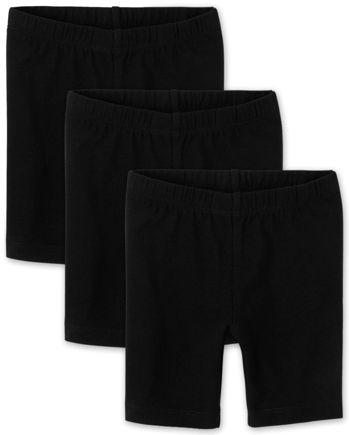 Toddler Girls Bike Shorts 3-Pack
