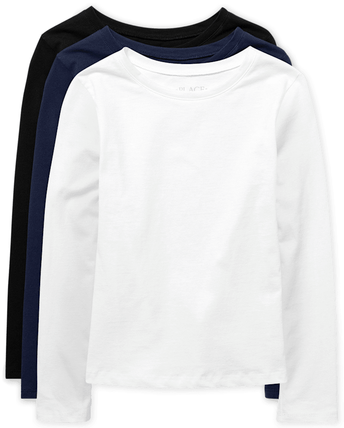 Girls Tee Shirt 3-Pack