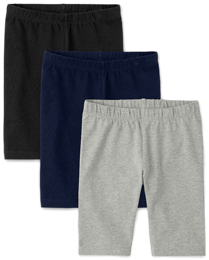 Girls Bike Shorts 3-Pack