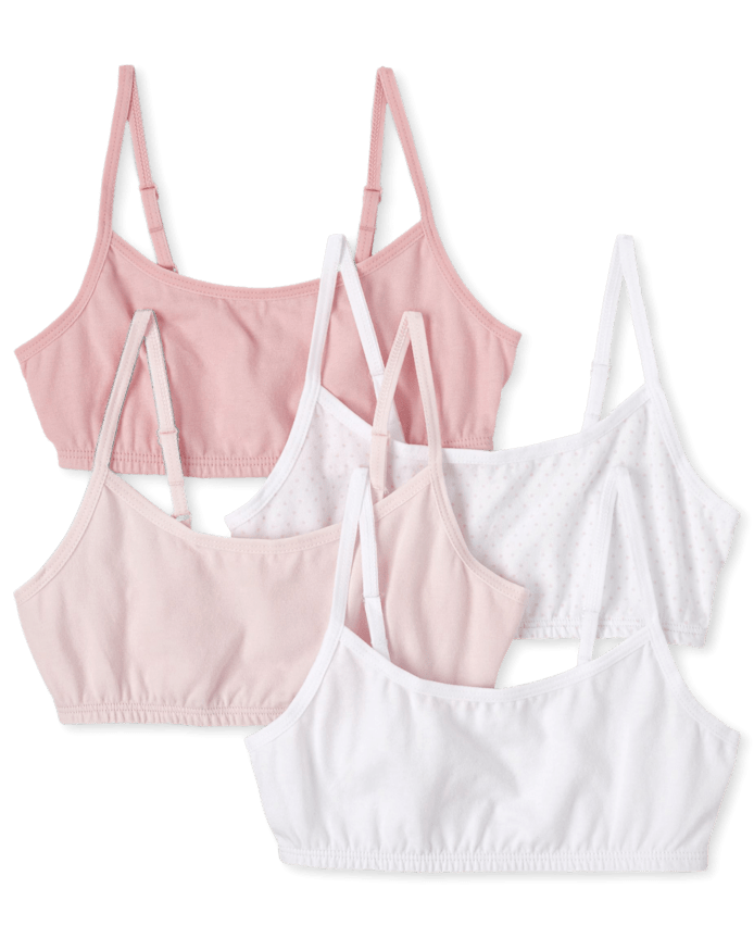 Lot de 4 bralettes pour filles