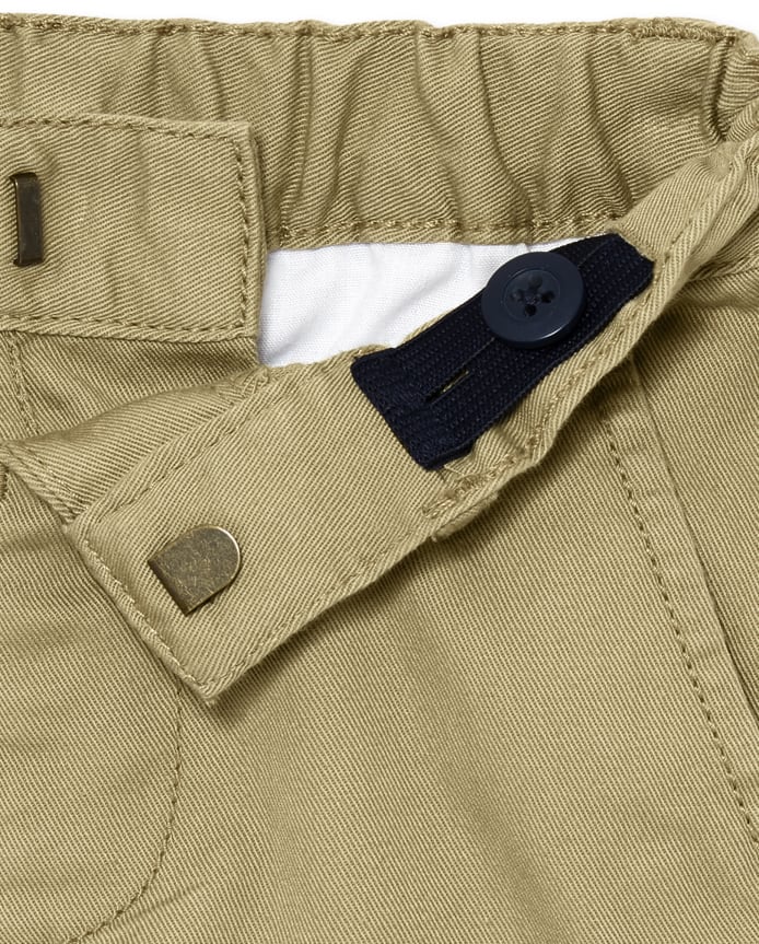 Pantalon chino droit extensible uniforme pour bébé et tout-petit garçon
