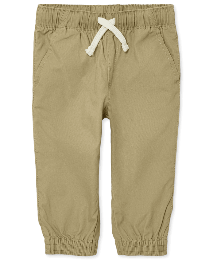 Baby And Toddler Boys Stretch Pull On Jogger Pants