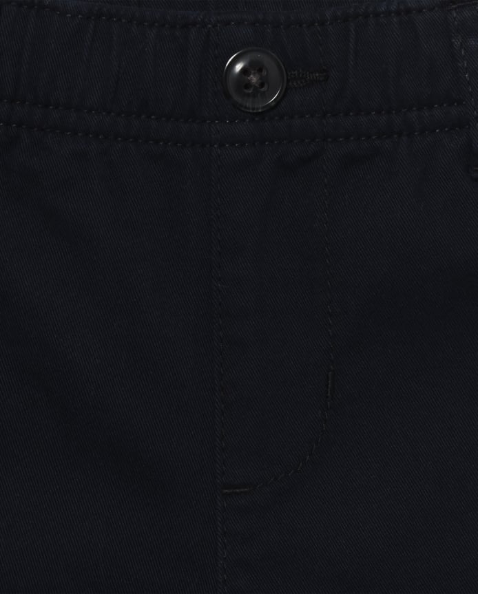 Boys Uniform Stretch Pull On Straight Chino Pants