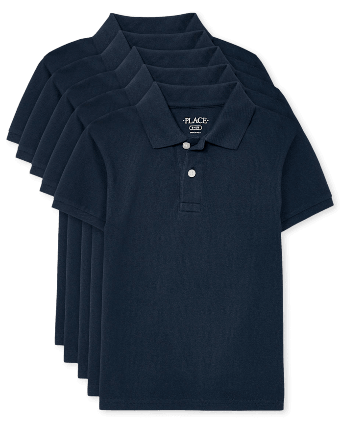 Kids Uniform Soft Pique Polo -Pack