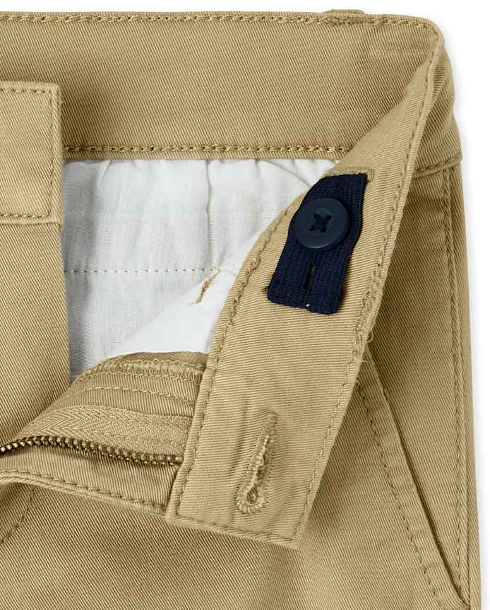 Boys Uniform Stretch Skinny Chino Pants -Pack
