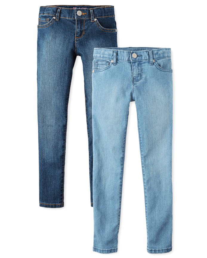 Girls Super Skinny Jeans 2-Pack