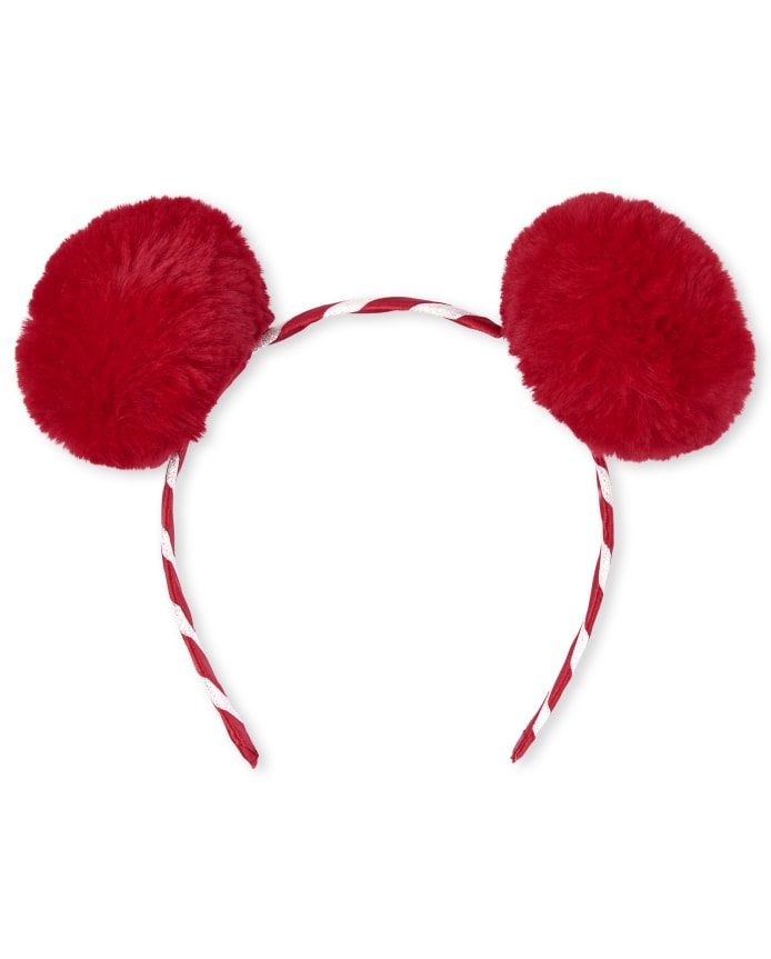 Girls Pom Pom Headband