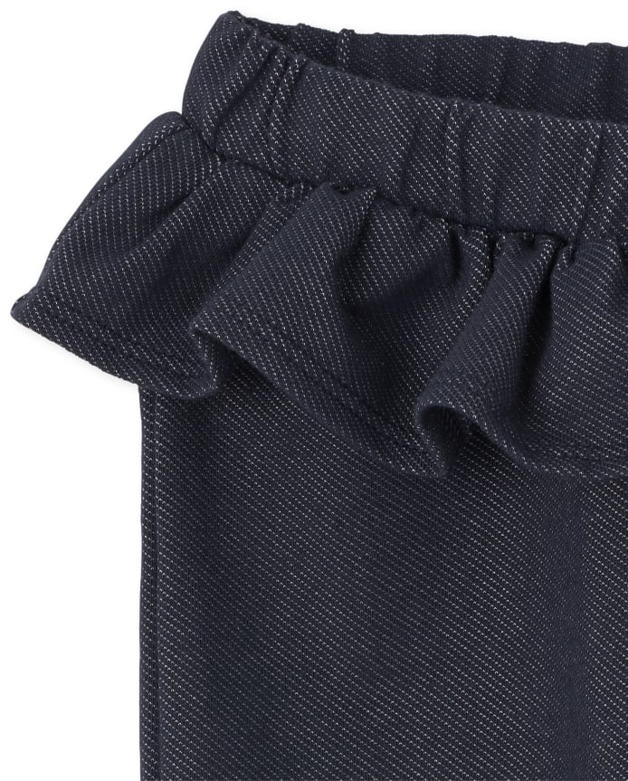 Lot de 4 pantalons à volants pour bébé fille