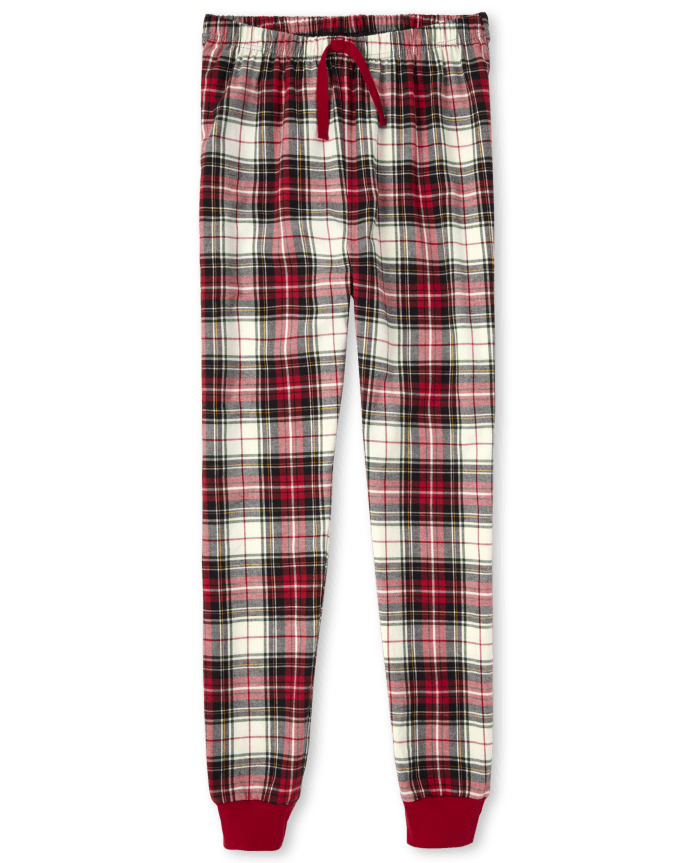 Adult Plaid Flannel Pajama Pants