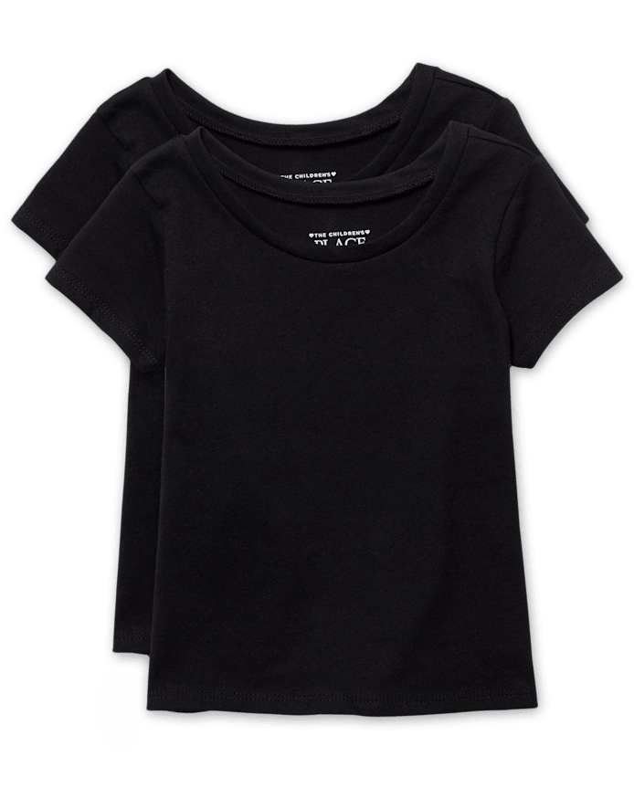 Baby And Toddler Girls Tee Shirt 2-Pack