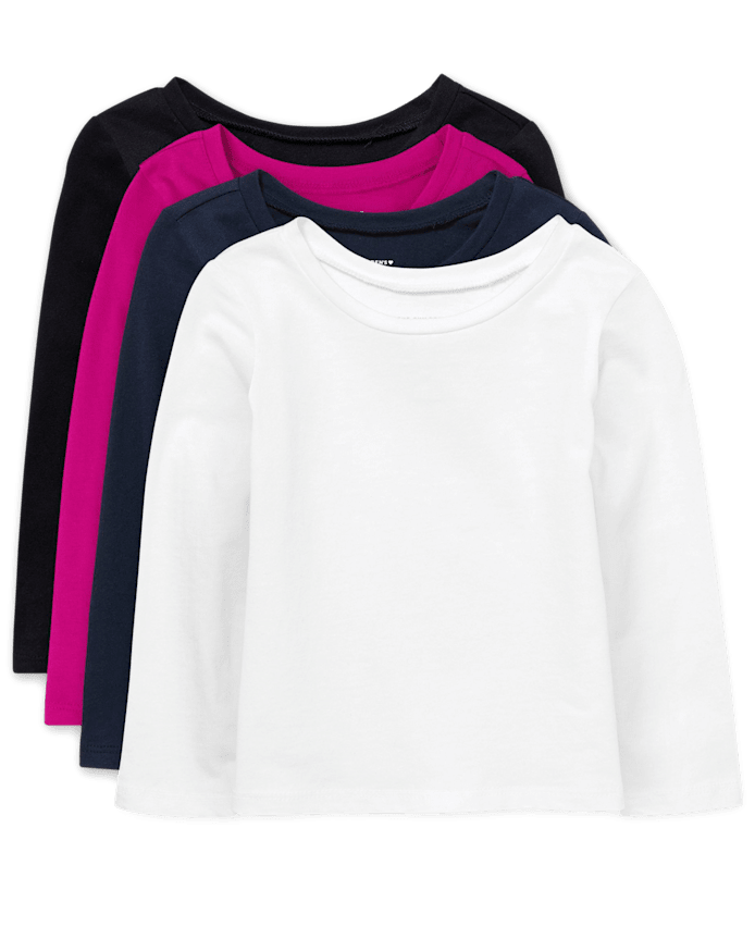 Toddler Girls Tee Shirt 4-Pack