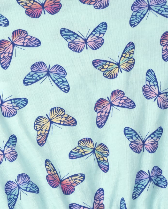 Girls Print Romper 2-Pack