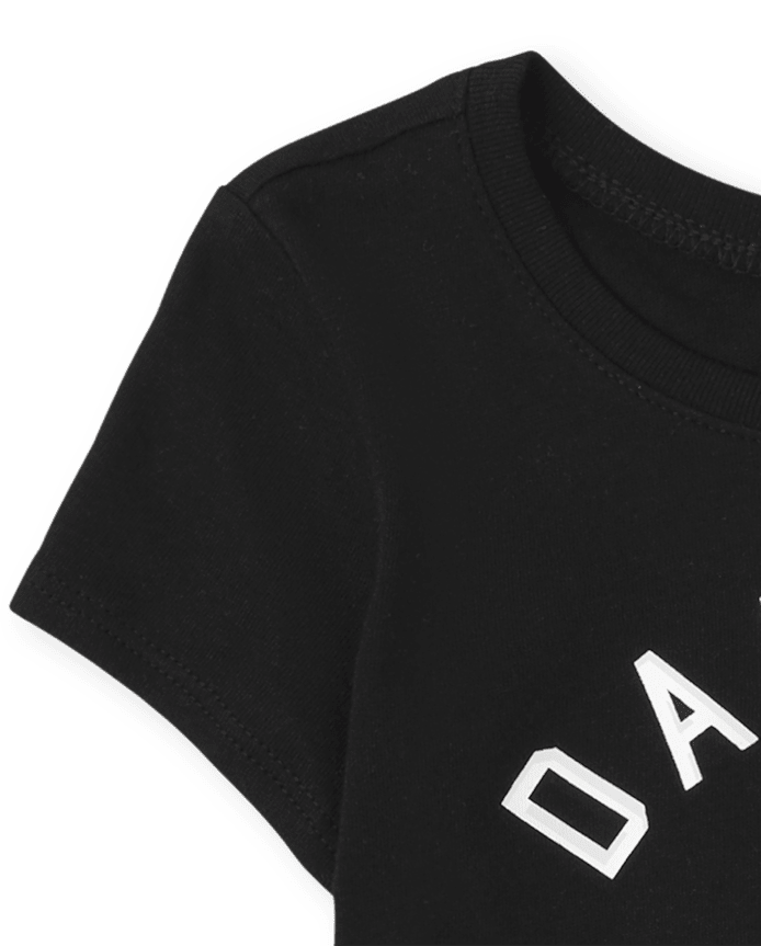 Baby And Toddler Girls Matching Family Daddy's Girl Graphic Tee