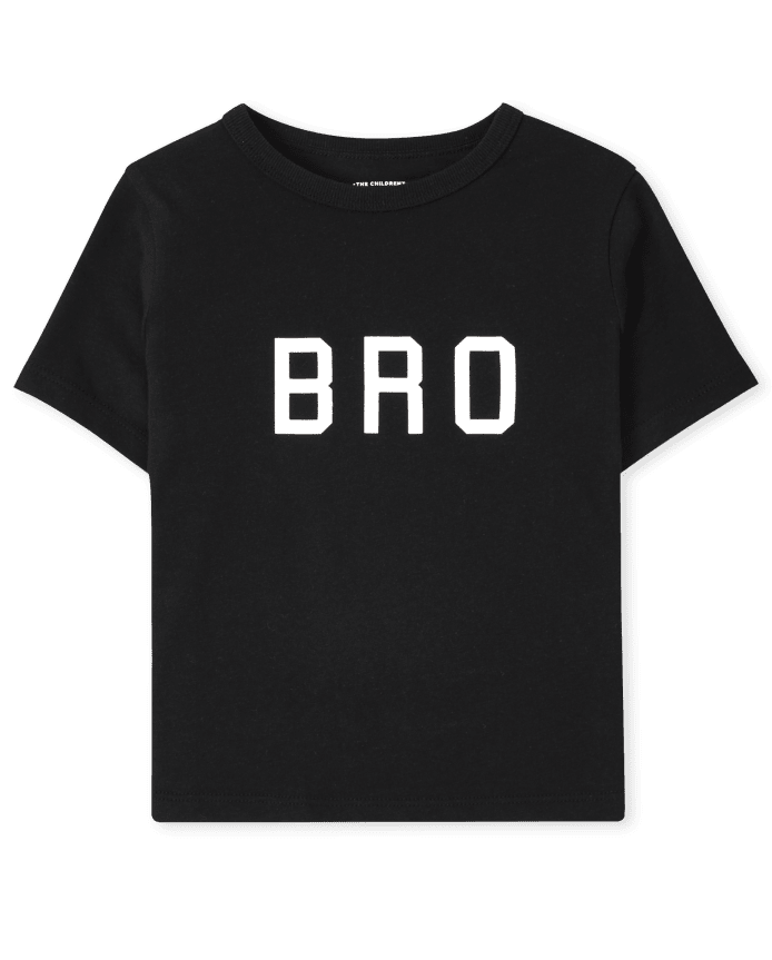 Baby And Toddler Boys Matching Family Bro Graphic Tee