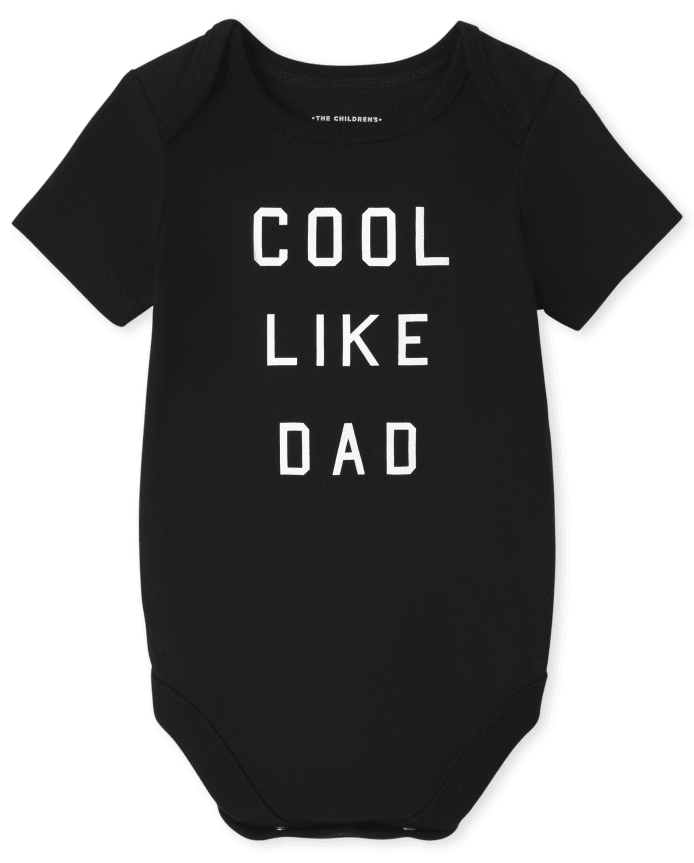 Baby Matching Family Cool Like Dad Graphic Bodysuit