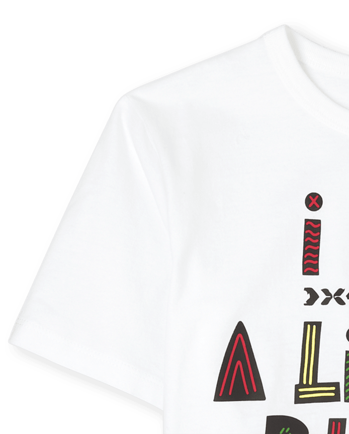Kids Matching Family Black History Graphic Tee
