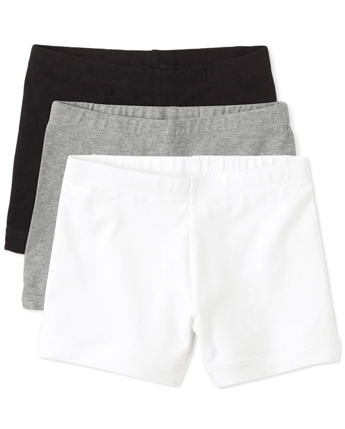 Girls Cartwheel Shorts 3-Pack - Plus